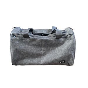 Sport Small Gray Duffel Bag